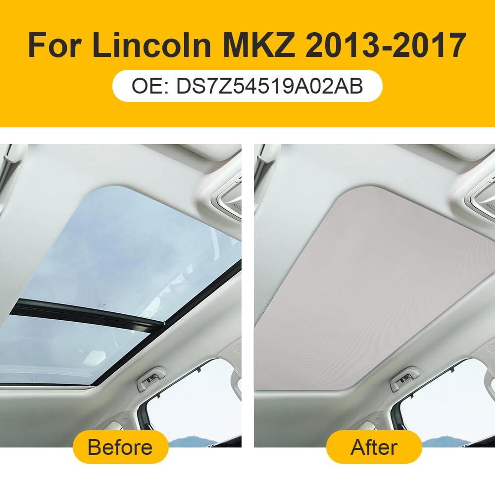 Amazon.com: Car Panorama Sunroof Sunshade Curtain Cover Assembly